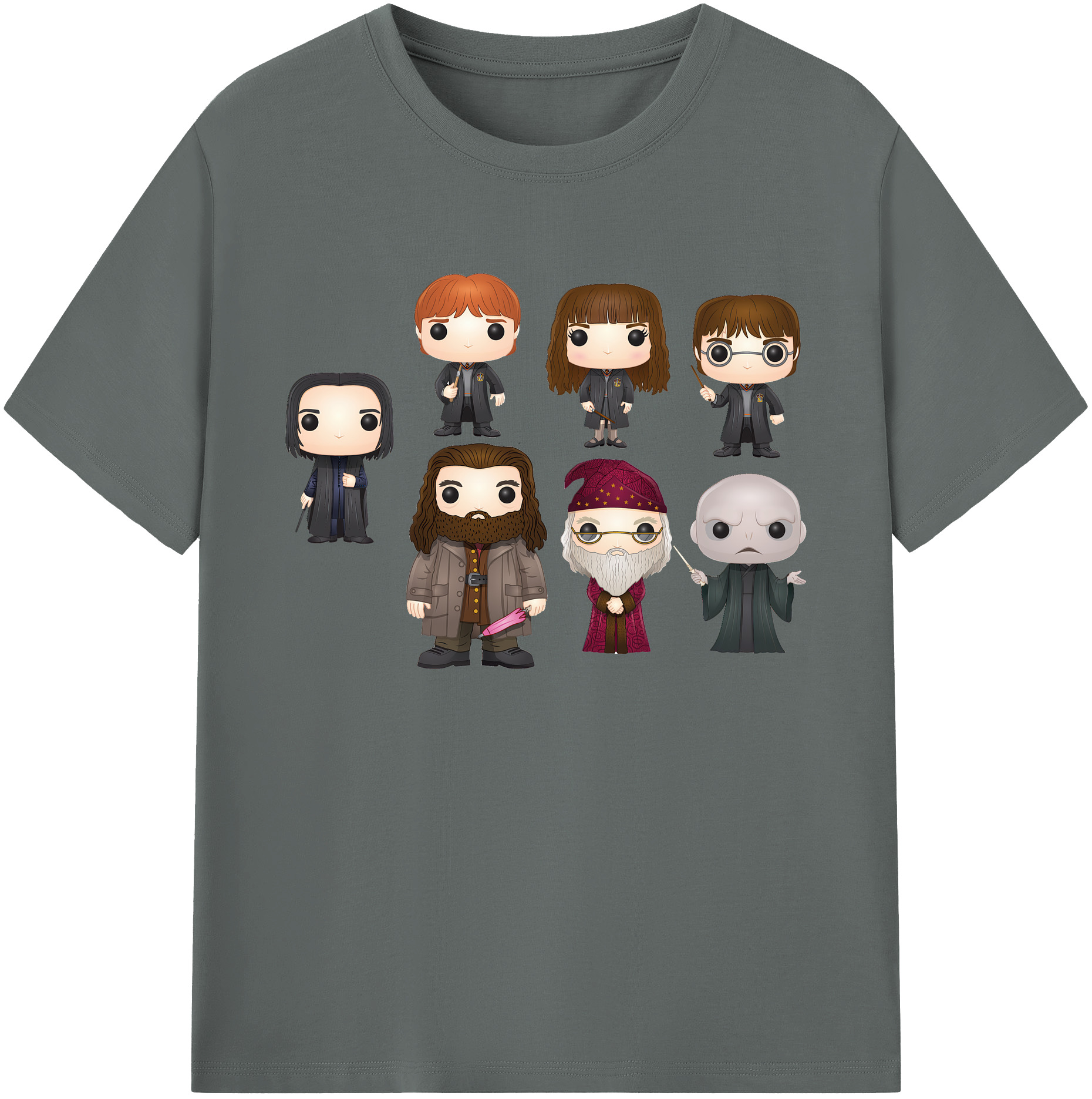 （画像用） Harry Potter ハリー・ポッターシリーズ 綿100％ メンズ半袖Tシャツ｜肌触りやわらか＆通気性